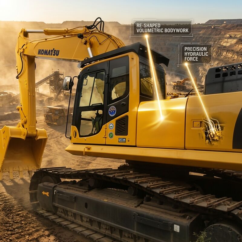 Excavadora de 20 toneladas usada Komatsu PC200-8 con una cubeta de 0,8 m3 para uso general
