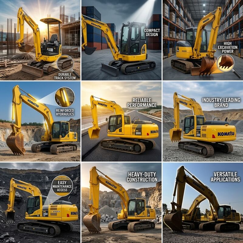 23 Ton Used Komatsu PC220-8 Excavator Equipped with 1.0m3 Heavy-Duty Bucket