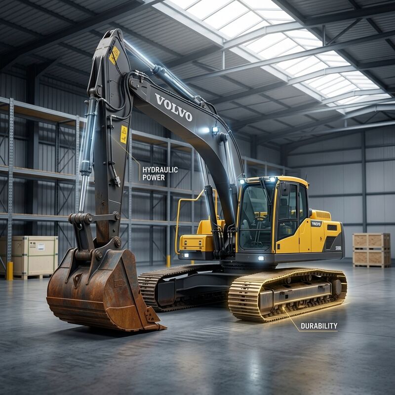 Compact Used Volvo EC80D Excavator 8 Ton Mini Crawler Machine Urban Construction Ready Stock