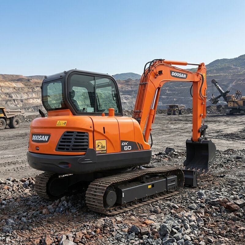 Large-Scale Used Doosan DX500LC Excavator 50 Ton with DC13 Engine Heavy Mining Crawler Machine