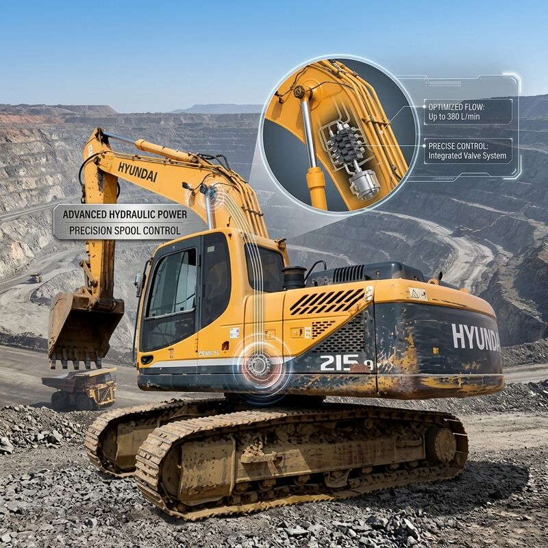 Original-Engine Used Hyundai 225LC-9T Excavator 22.5 Ton Cummins C8.3-C Long Track