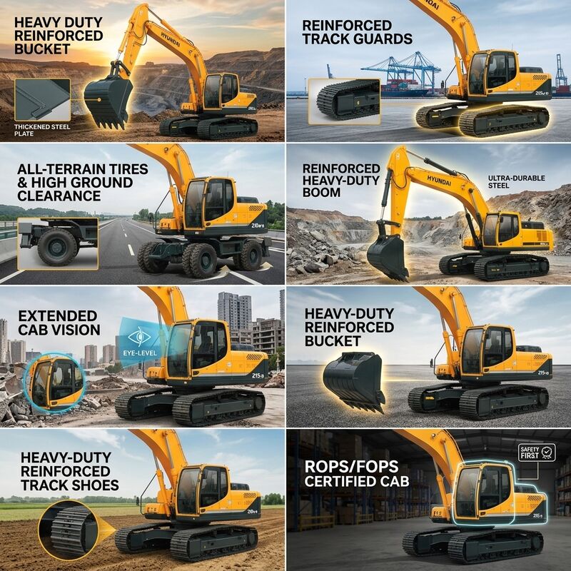 Large-Class Used Hyundai 385L Excavator 38.9 Ton Cummins Six-Cylinder 1.9m³ Bucket