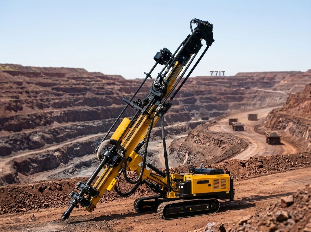 JK830RC Reverse Circulation Drilling Rig 25 Ton Cummins QSZ13 335kW Open Pit Mining RC Drill Machine