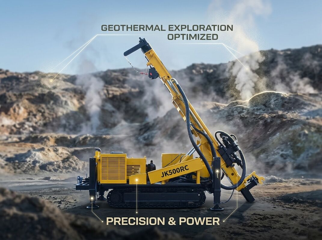 High Pressure JKS500F Reverse Circulation Drill Rig 4.5MPa Working Pressure 26T Lifting Force 132kW Power