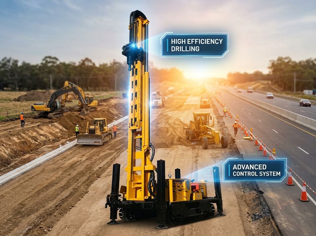 Dual Speed Telescoping Mast Well Drilling Rig 600m 32T Lifting Force 13.7T JKS600SH